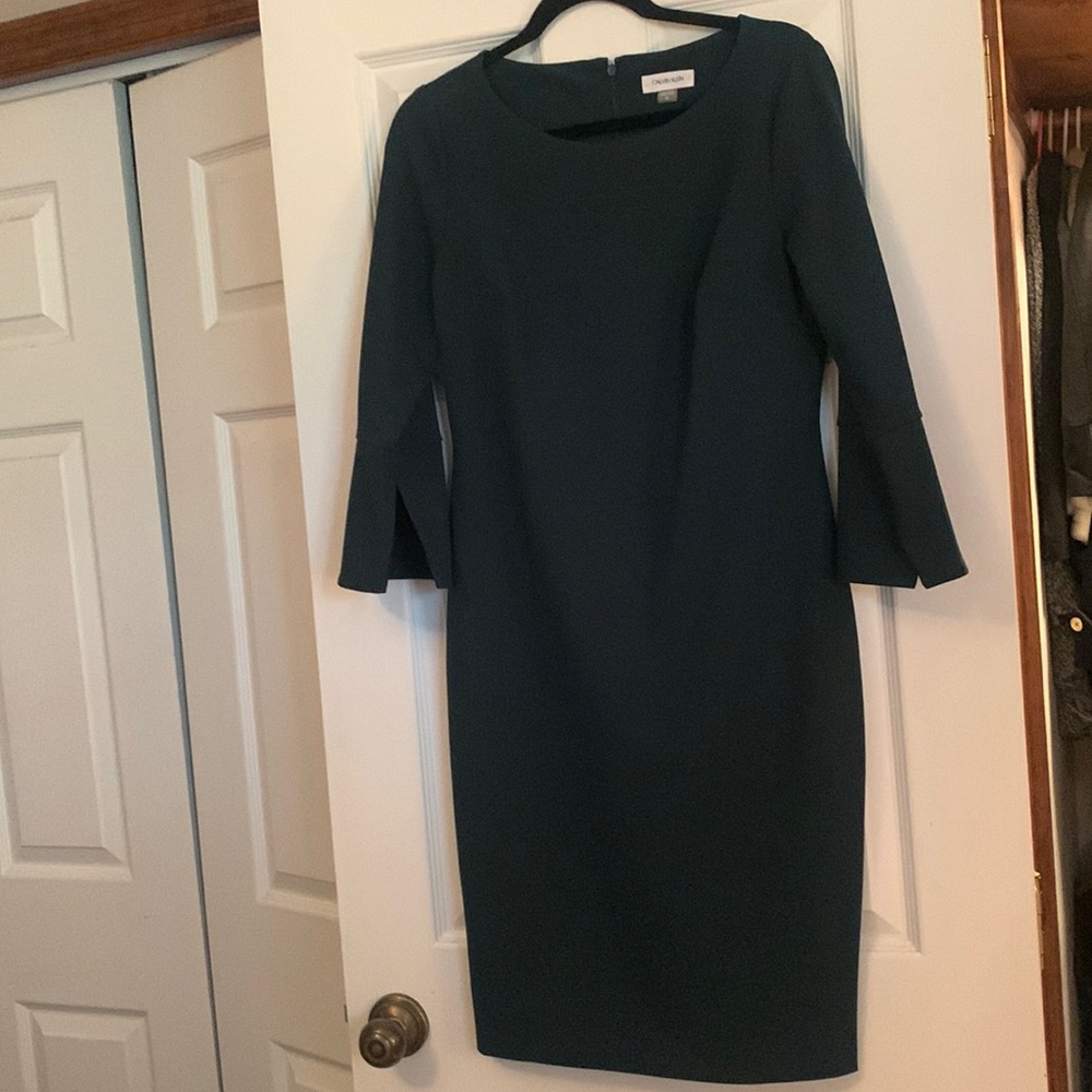 Calvin Klein Forest Green Dress Size 10